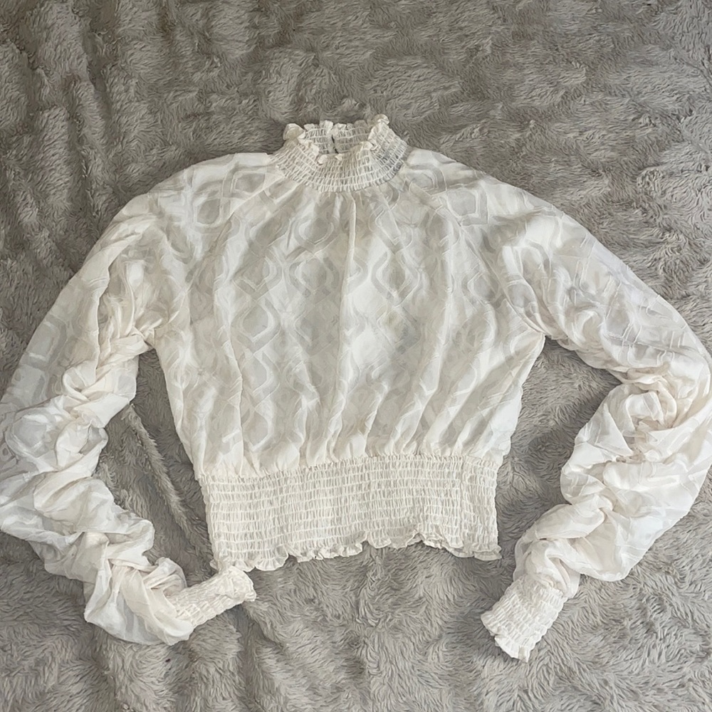 Forever 21 Sheer Blouse